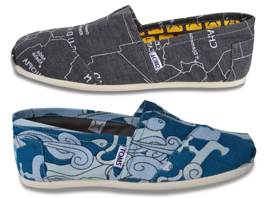 Toms Shoes via Ecouterre